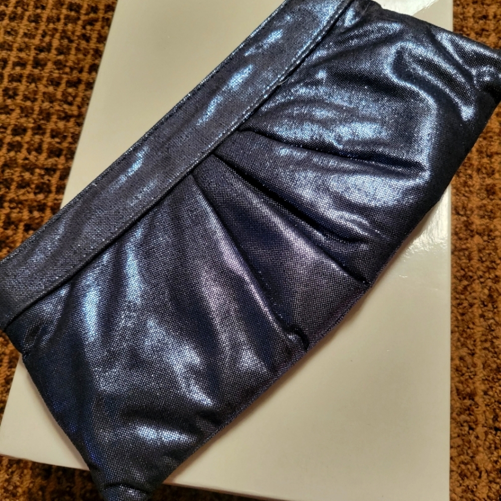 Blue Clutch Purse